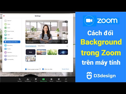 Cách đổi Background trong Zoom trên máy tính Cách đổi Background trong Zoom trên máy tính