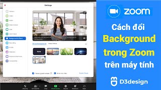 Cách đổi Background trong Zoom trên máy tính