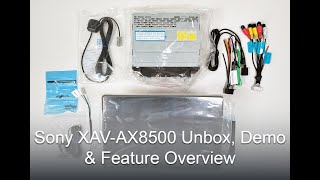 Sony XAVAX8500 Unbox, Live Demo & Feature Overview