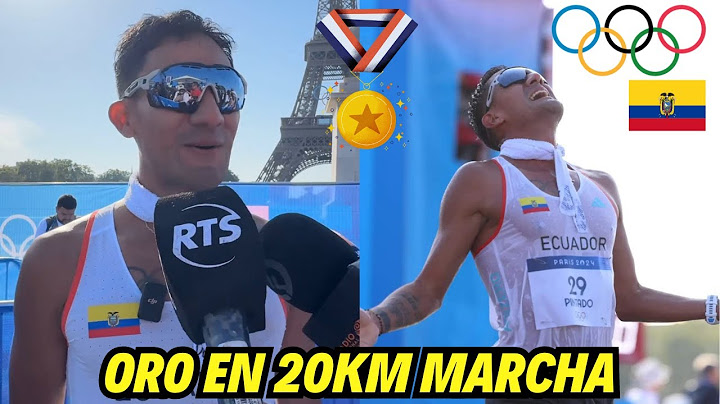 Daniel Pintado gana medalla de Oro en 20 Km Marcha