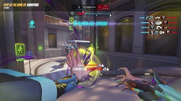 Paladins player plays Overwatch [Competitive] - POTG 14 (Moira)