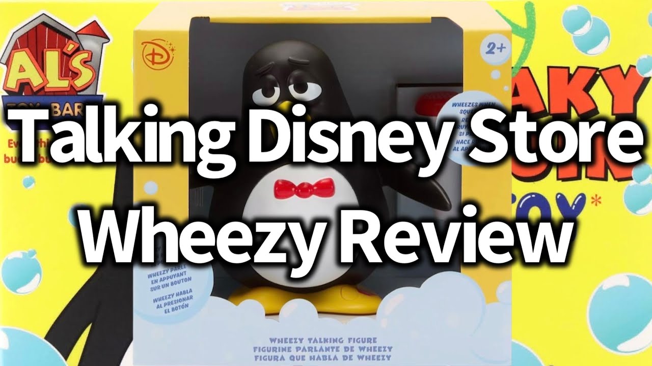 Talking Disney Store Wheezy Review - YouTube