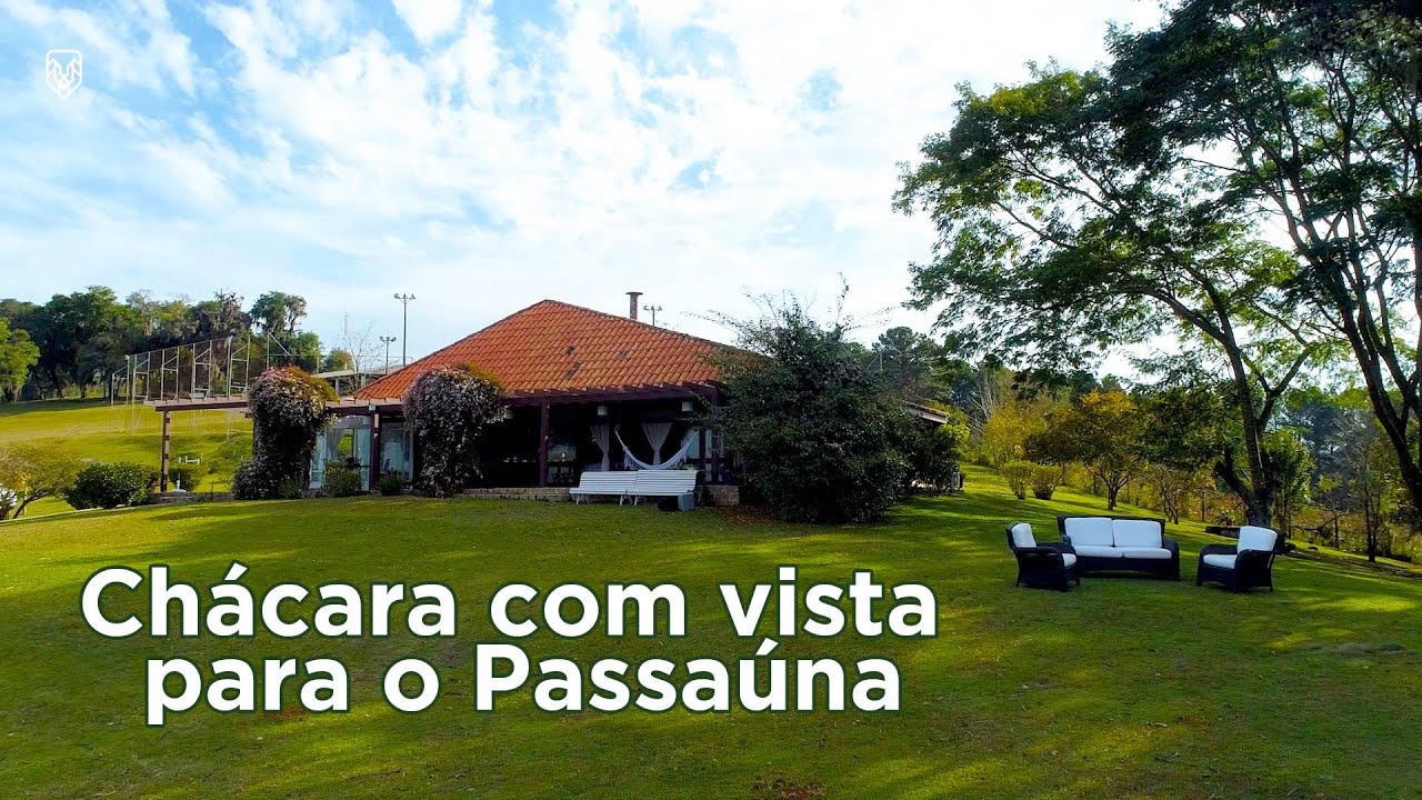 Chácara exuberante, com vista direta para o Passaúna, em Campo Largo