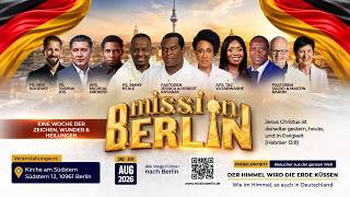 Mission Berlin Day 2 || Germany || Apostle Michael Orokpo, Ph.D.