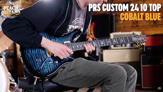 No Taking...Just Tones | PRS Custom 24 - Cobalt Blue Smokeburst 10 Top