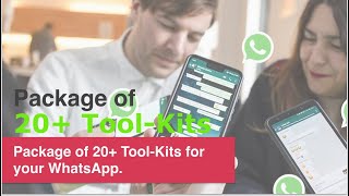 Package of 20+ Tool-kits for your whatsapp. Must try | WhatsTool Tech screenshot 4