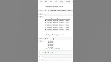 Column Indexing in Python DataFrame Explained | Jan 2025
