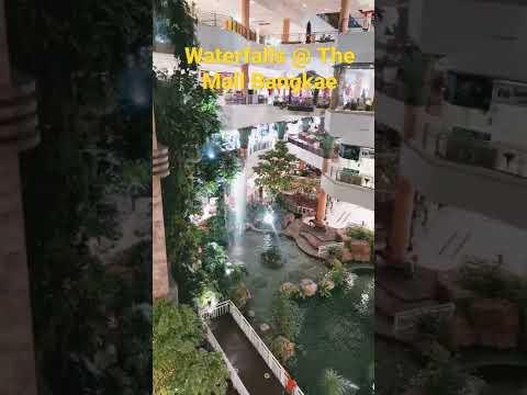 Waterfalls @ The Mall Bangkae in Thailand