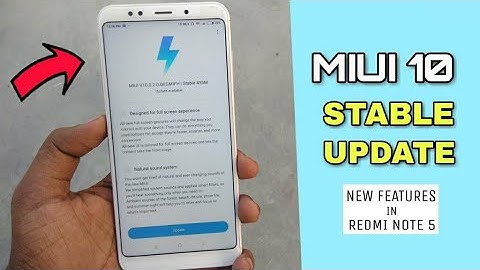 MIUI 10 Global Stable Update | Redmi Note 5 | New Features & Rear Portrait Mode?