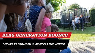 Få nye venner på en BERG trampolin DK