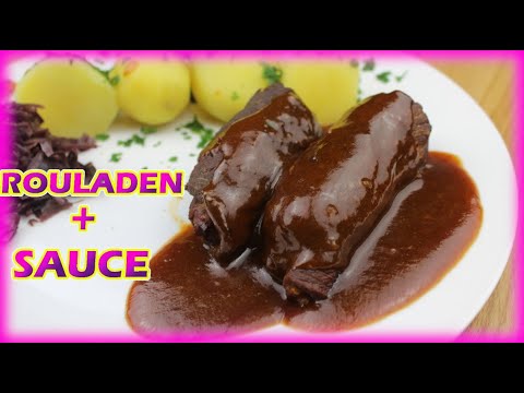 Heute zeige ich euch mein Rezept für Rouladen vom Rind. Beef recipe german Findet mich bei twitter .. 