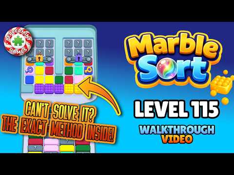 Marble Sort Level 115 Walkthrough & Solution