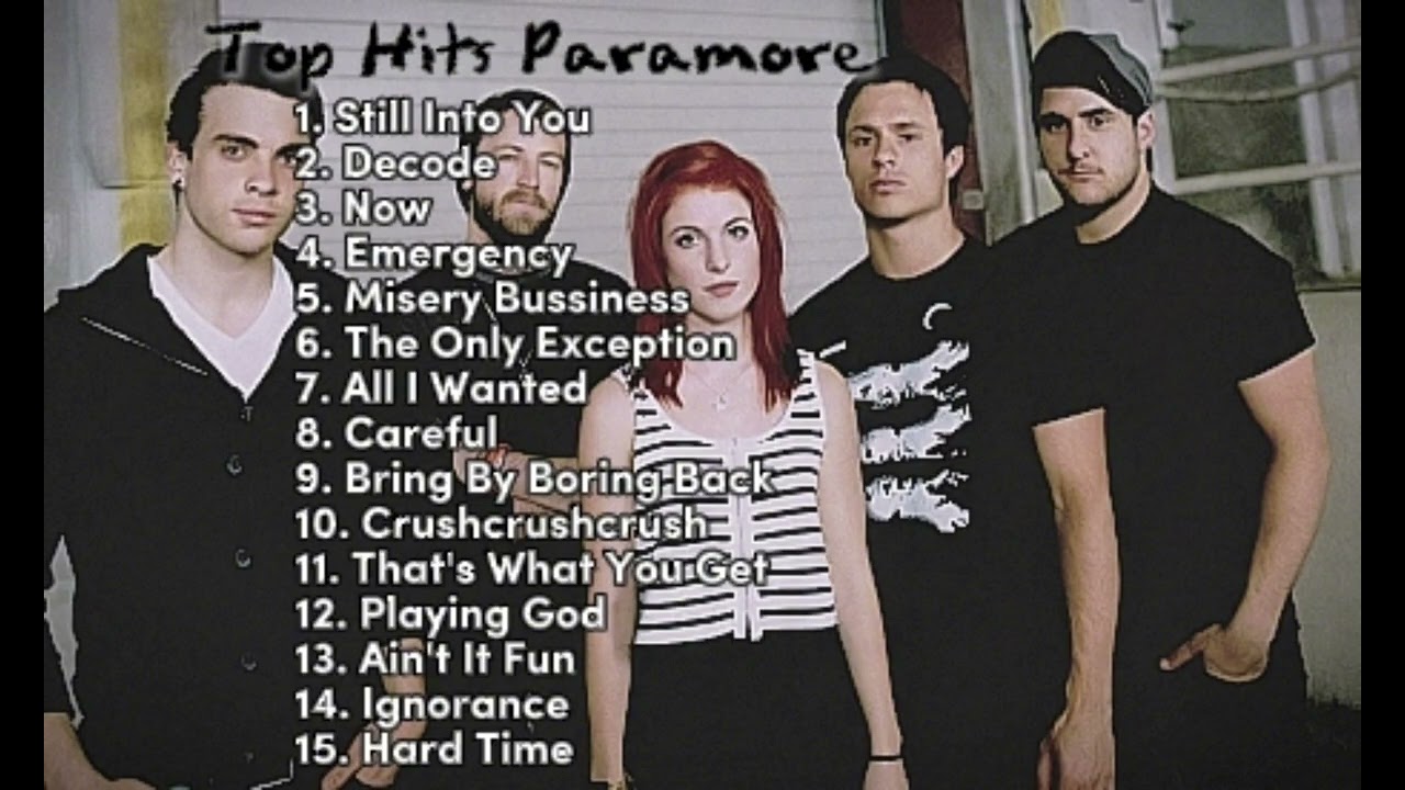 TOP HITS PARAMORE! Paramore Full Album