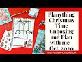 Planything Sweater Weather Unboxing and Plan with me - Oct. 2020