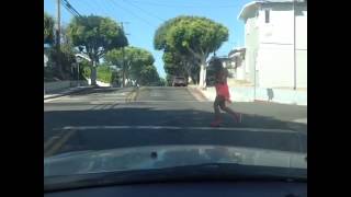 Hot Chick gets Run Over Crossing the Street" Ryan Kibby