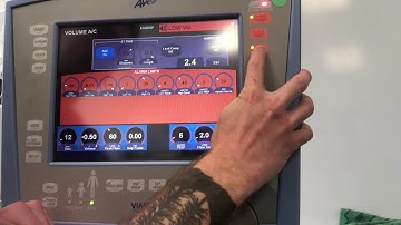 Avea Ventilator Basic Setup/Navigation