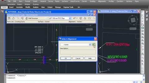 Autodesk AutoCAD Civil 3D - Create Pipes and Road Crossing Ducts Civil 3D - Part 2