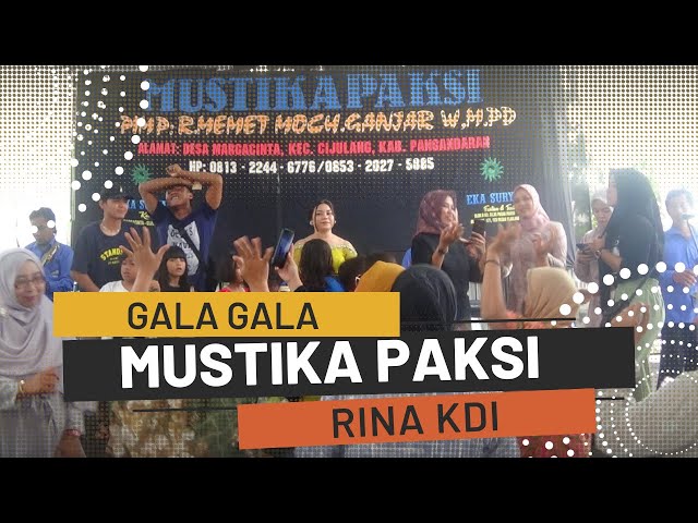 Gala Gala Cover Rina KDI (LIVE SHOW Kondangjajar Cijulang Pangandaran) class=