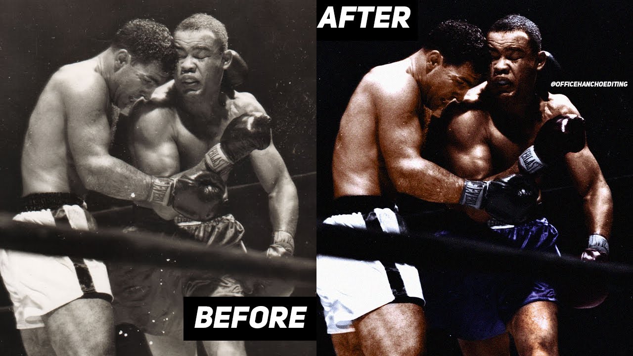 Colorized Boxing: My Colorization Photography Portfolio