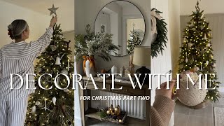 DECORATE WITH ME FOR CHRISTMAS PART TWO| Katie Peake