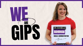 We Are GIPS - Dr. Buhrman, Math Curriculum Coordinator
