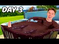 Living In 1000lbs of Chocolate for 24 hrs!