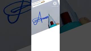 Annesha Signature Name Signature Name Writing Style