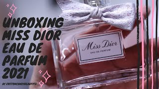 NEW MISS DIOR EAU DE PARFUM 2021 THE NEW FRAGRANCE | UNBOXING | WITH LOTS OF MINI GIFTS BY DIOR