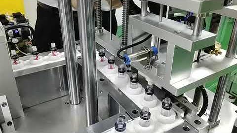 Lip gloss filling and capping machine