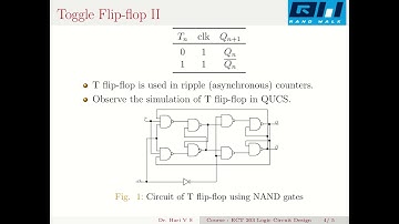 #T Flip-Flop #QUCS T  Flip-flop