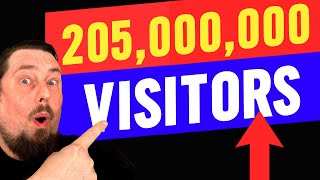 205 Million Visitors: 5 Free Traffic Sources