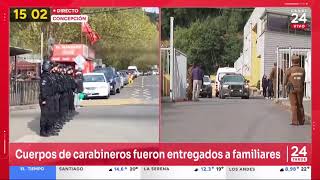 Así se desarrolla la segunda jornada tras el crimen de tres carabineros en Cañete