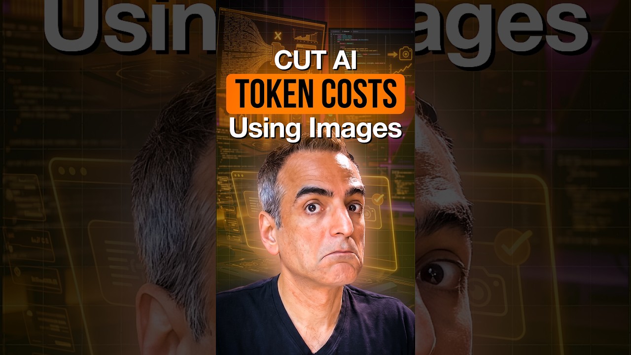 Slash AI Costs: Turn Text Into Images to Save Tokens