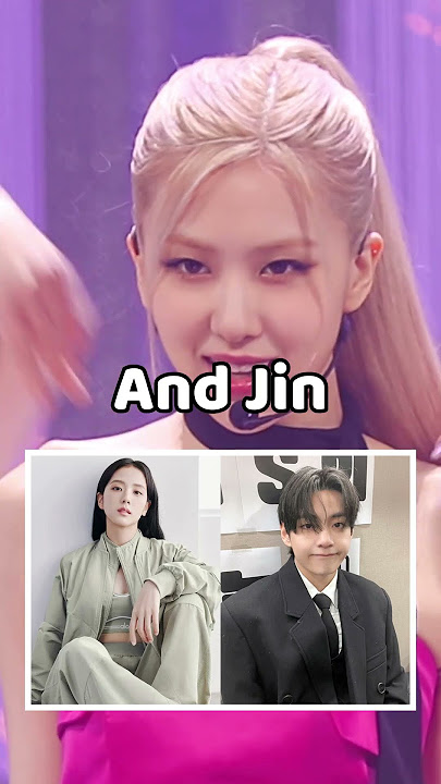 BLACKPINK Members Best Friend Of BTS Members In Real Life! 😍😍 #blackpink #kpop #shorts