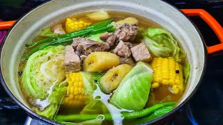 Nilagang Pork with Sweet Corn and Saging Saba by Koya Nicky 231 views 7 months ago 5 minutes, 16 seconds