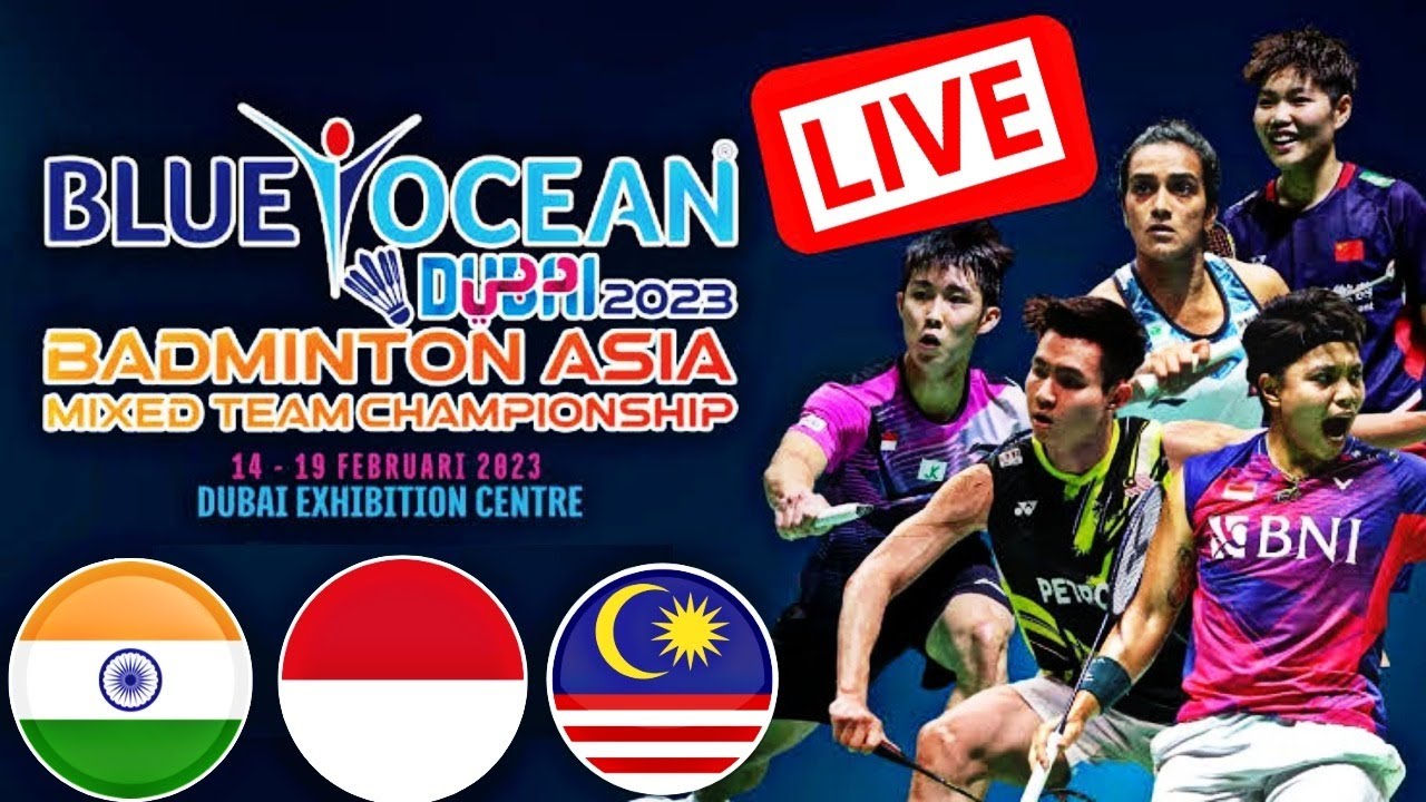 asia badminton championship live