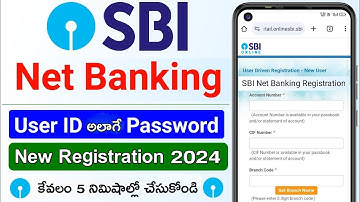 SBI Netbanking Registration Online in Telugu | Yono SBI Net banking Activation | SBI Online Banking