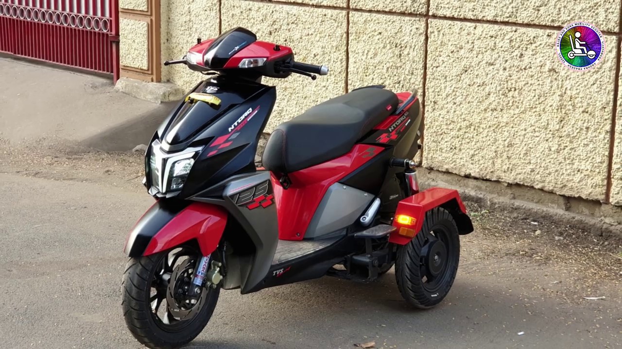 tvs scooty for handicapped price