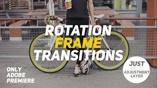 Rotation Frame Transitions Premiere Pro Presets