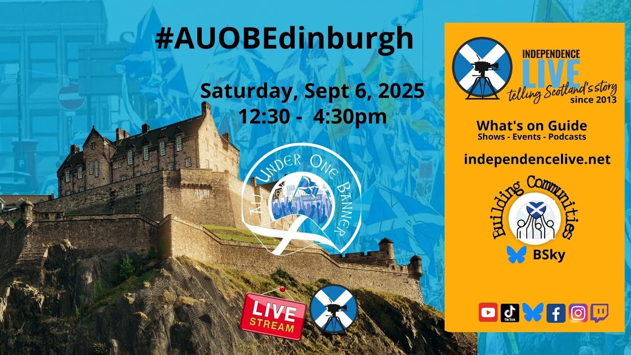 AUOB Edinburgh March and Rally 2025 #AUOBEdinburgh.