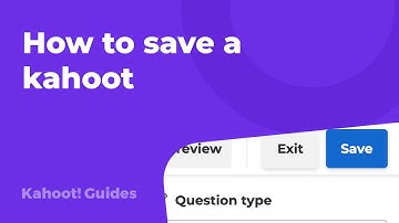 How to save a kahoot