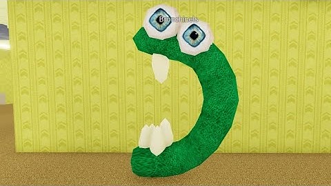 How to get C LETTER REAL BACKROOMS MORPH in Backrooms Morphs (ROBLOX)