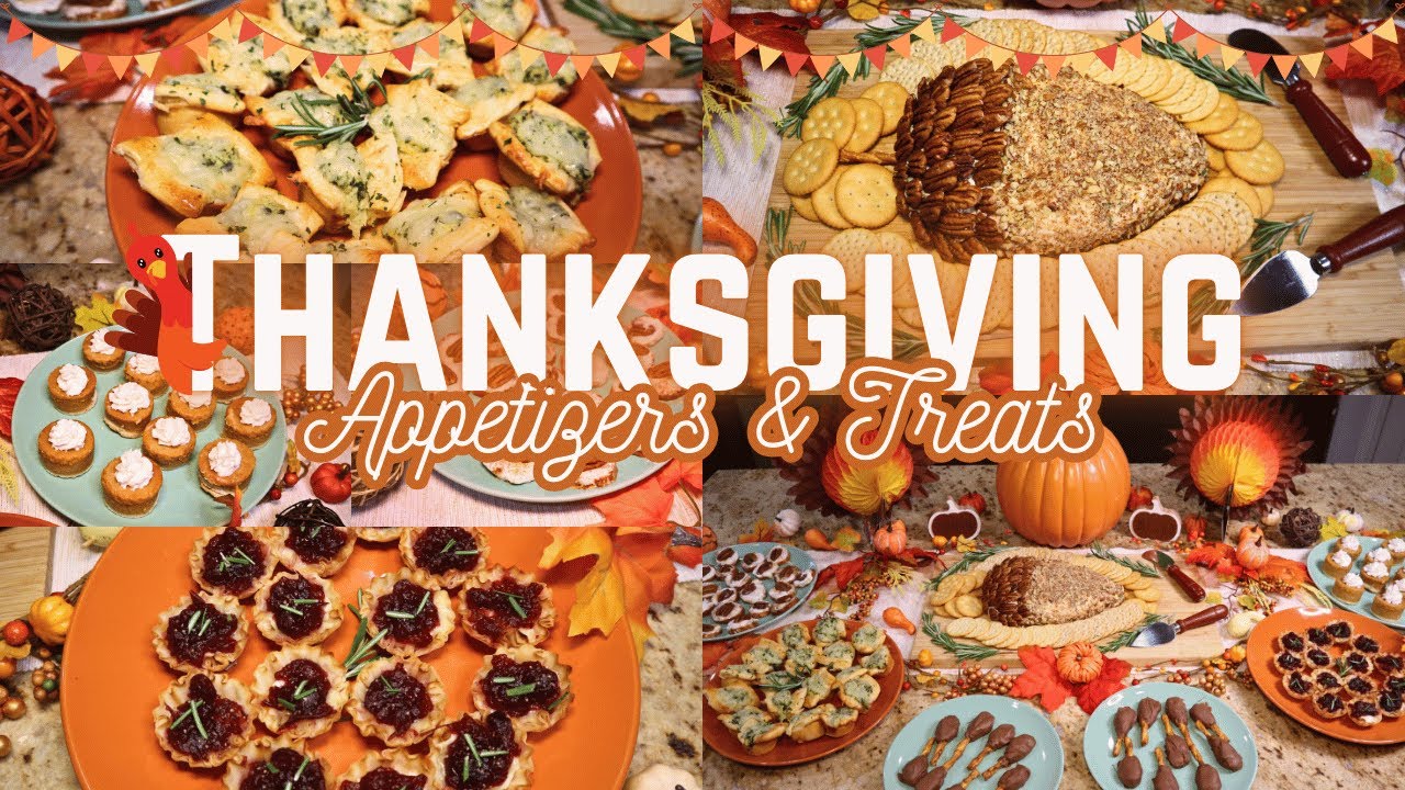 ✨NEW 2024 ✨Thanksgiving 🦃 Appetizers & Treats | Easy, Light & Delicious Recipes for Thanksgiving!