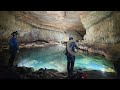 280 foot waterfall rappel deep inside a river cavepart 2