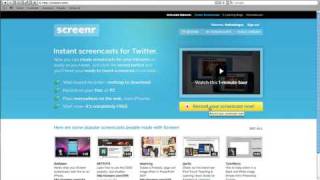 How to Record your Screen for FREE with Screenr