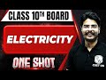 Electricity  in 1 shot full chapter coverage conceptspyqs  class 10th boards