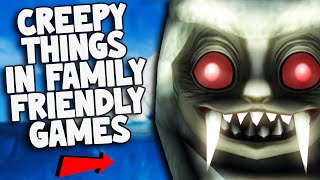 Creepy Things Found in Family Friendly Games (Iceberg Explained)