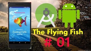 Android Studio Game Development Tutorial 01 - The Flying Fish Game - Game Development Tutorial screenshot 2