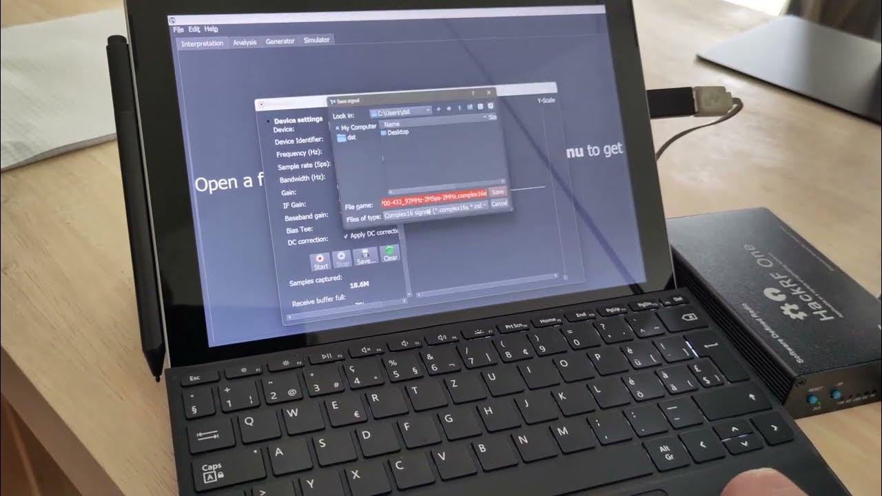 Replay attack with a HackRF One YouTube
