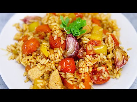 Video: Pizza Mit Reis Und Gemüse